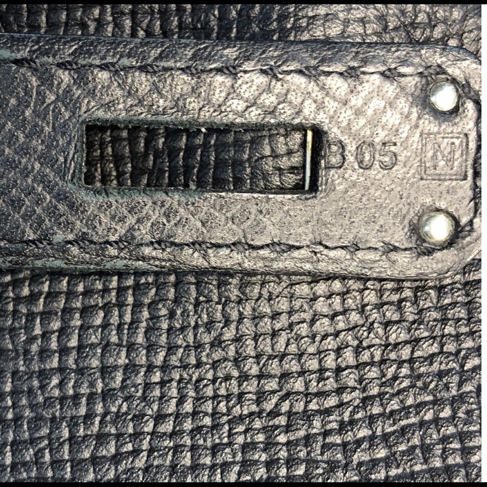 Hermes Birkin 35 Epsom Leather Black Palladium - Picture 7 of 16